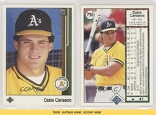 1989 Upper Deck Ozzie Canseco #756 Rookie RC