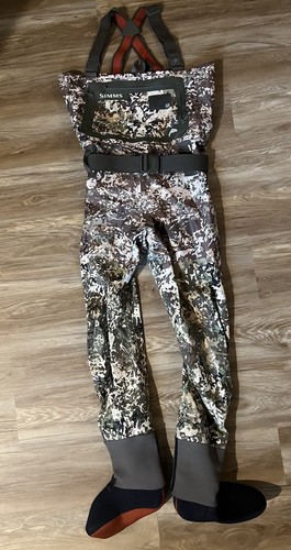 Simms G3 Guide Riparian Camo Stockingfoot Waders (M, Medium) - Picture 1 of 7