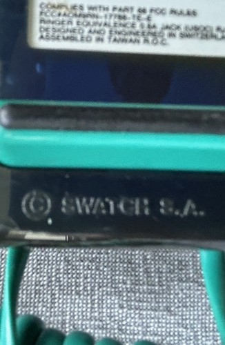 TELEFONO FISSO VINTAGE SWATCH TWIN PHONE - Zdjęcie 10 z 14