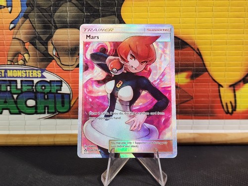 Marte - 154/156 - Sol y Luna Ultra Prisma - Excelente Carta Pokémon