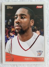 2009-10 Topps Basketball James Harden Rookie Card RC Oklahoma City Thunder #319
