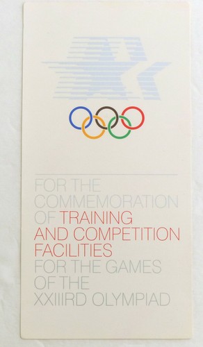 1984 Los Angeles OLYMPICS LAOOC certificati, set di 10 ufficiali. - Foto 11 di 11