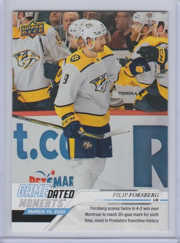2019-20 UPPER DECK GAME DATED MOMENTS #1 - 114, ACHIEVEMENTS - Choose - Picture 59 of 122