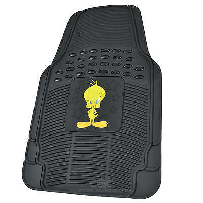 Tapetes de goma para pájaros Tweety 3 piezas delanteros resistentes protección contra todo clima - Imagen 2 de 12