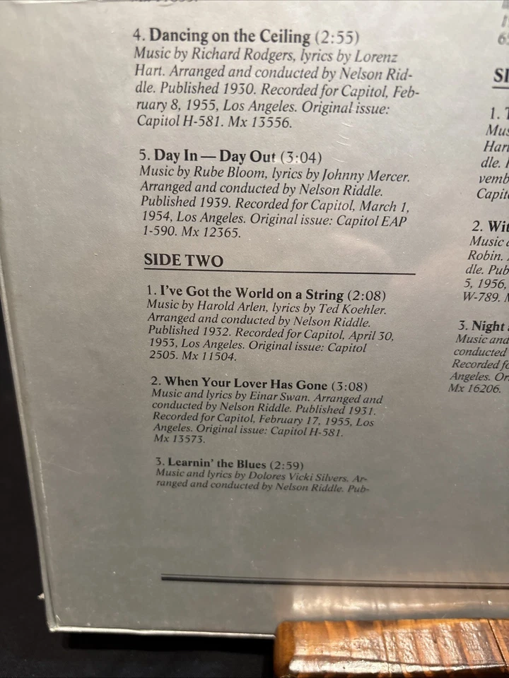 Frank Sinatra- Legendary Singers Time-life Music series SLGD 02 mint sealed - Image 4 of 4