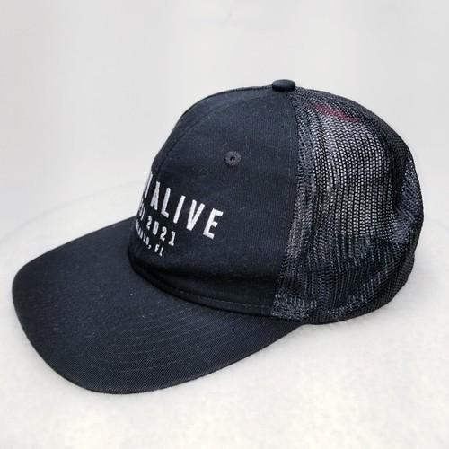 City Alive Church Orlando Florida Hat Cap Snapback Black White Spell Out Casual - Picture 4 of 10