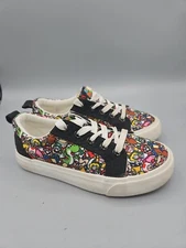 Nintendo Super Mario Bros Ground Up Sneakers Shoes Kid’s Size 1 