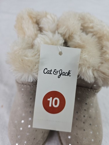 Cat & Jack hellbraune/Oriole Stiefeletten mit Fell - Bild 2 von 6