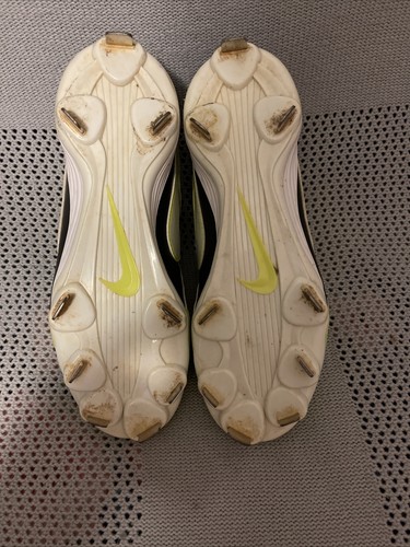NIKE UNIFY STRIKE MCS BLK/WHITE/YELLOW WOMENS SOFTBALL SHOES US 7 - Picture 9 of 9