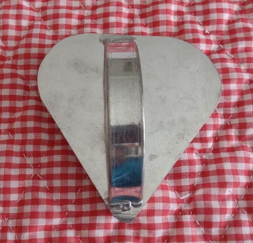 🌟 Vintage PW Blum III Double Graduated Heart Dose Ausstecher Top! - Bild 6 von 6