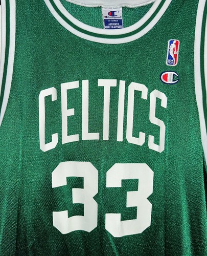 Vintage Larry Bird Boston Celtics Authentic Champion Jersey Mens XL 48 NBA Rare! - Picture 2 of 8