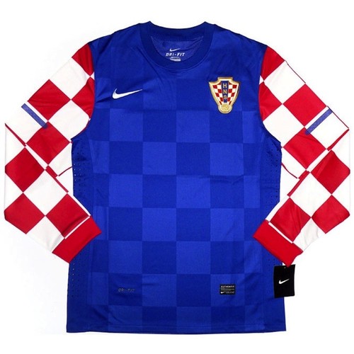 CROATIA 2010/12 AWAY (XL) NIKE SHORT SLEEVE BLUE/RED/WHITE SOCCER SHIRT BNWT - Picture 12 of 14