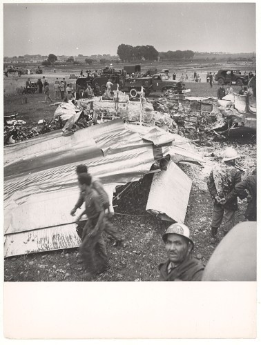 Morocco Casablanca Douglas Plane Crash Old Photo 1950 - Picture 2 of 3