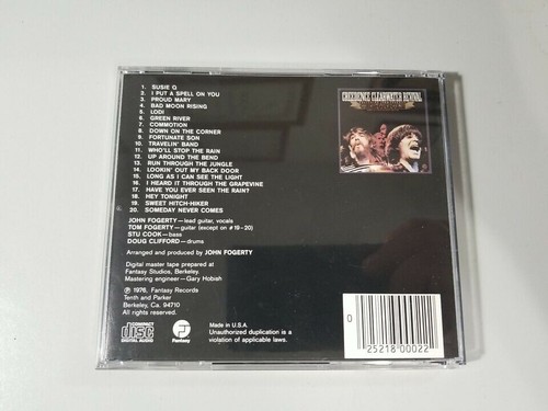 Creedence Clearwater Revival : Chronicle Vol. 1 CD (2006) - Picture 4 of 4