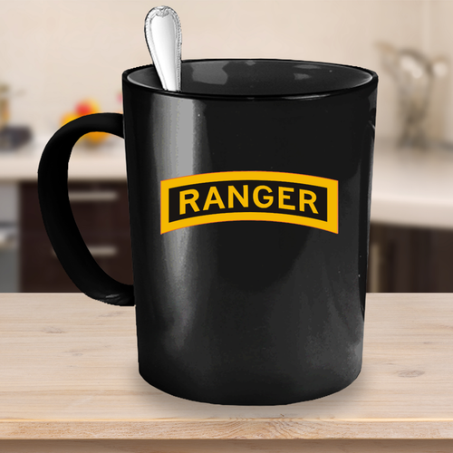 Taza de café Army Ranger - pestaña Ranger - Imagen 3 de 5