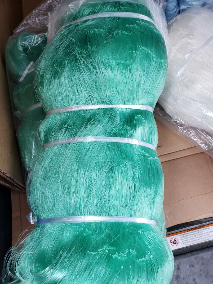 ネット　１９，６ｍ×４，８ｍ 6 1/2 inch 35 mesh ( 19ft_deep ) 630ft Mono / Premium