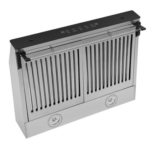 24inch Under Cabinet Range Hood Stainless Steel 600CFM Kitchen Vent Sliver - Picture 22 of 24