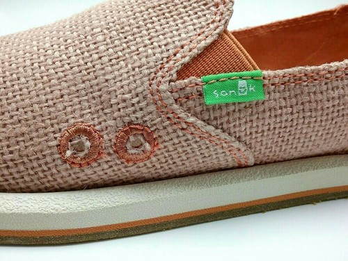 Sanuk Donna Cruz Women's Sidewalk Surfers Woven Textile Carnelian US 8, 9, 10 - Picture 7 of 12