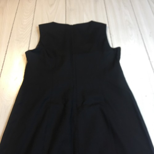 Pendleton Midi Black Sleeveless Dress 100% Virgin Wool Lined Sz 10 - Picture 4 of 10