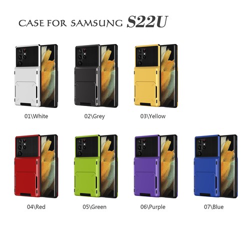 Shockproof Wallet Card Holder Case Cover For Samsung S25 S24 S23 S21 A14 A34 A54 - Picture 2 of 20