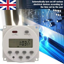 2025 AC220V-240V 16A LCD Digital Programmable Control Power Timer Time Switch UK
