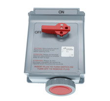 Cooper Crouse-Hinds CH516MI6W Interlock 16A 4W 5P 400VAC 6h IP67 Watertight