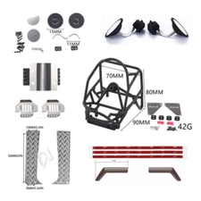 For FMS 1/24 Power Wagon FCX24 RC Crawler Upgrade Assembly Accessories Decor Set