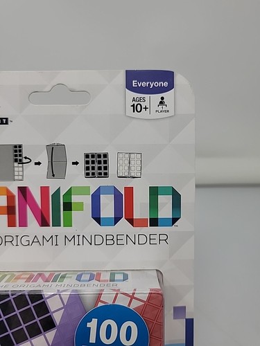 Manifold The Origami Mindbender by Brainwright 100 Puzzles Brand - NEW Sealed - Picture 2 of 14