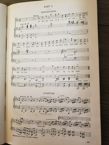 Elijah Novello’s Edition - An Oratorio - New Edition - F. Mendelssohn Bartholdy - Picture 6 of 7
