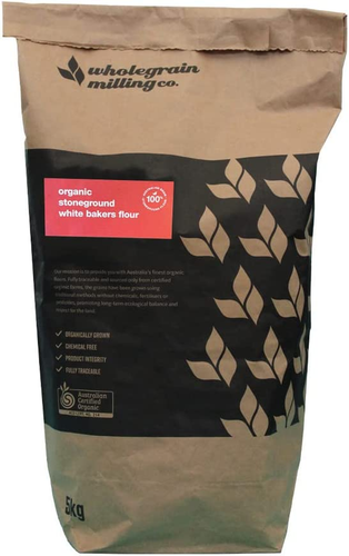 Wholegrain Milling Co Organic Stoneground White Bakers Flour, 5KG - Popular - Picture 7 of 12