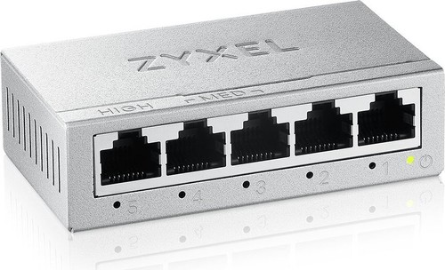Zyxel GS-105BV5 Desktop Gigabit Switch, 5x RJ-45, V5