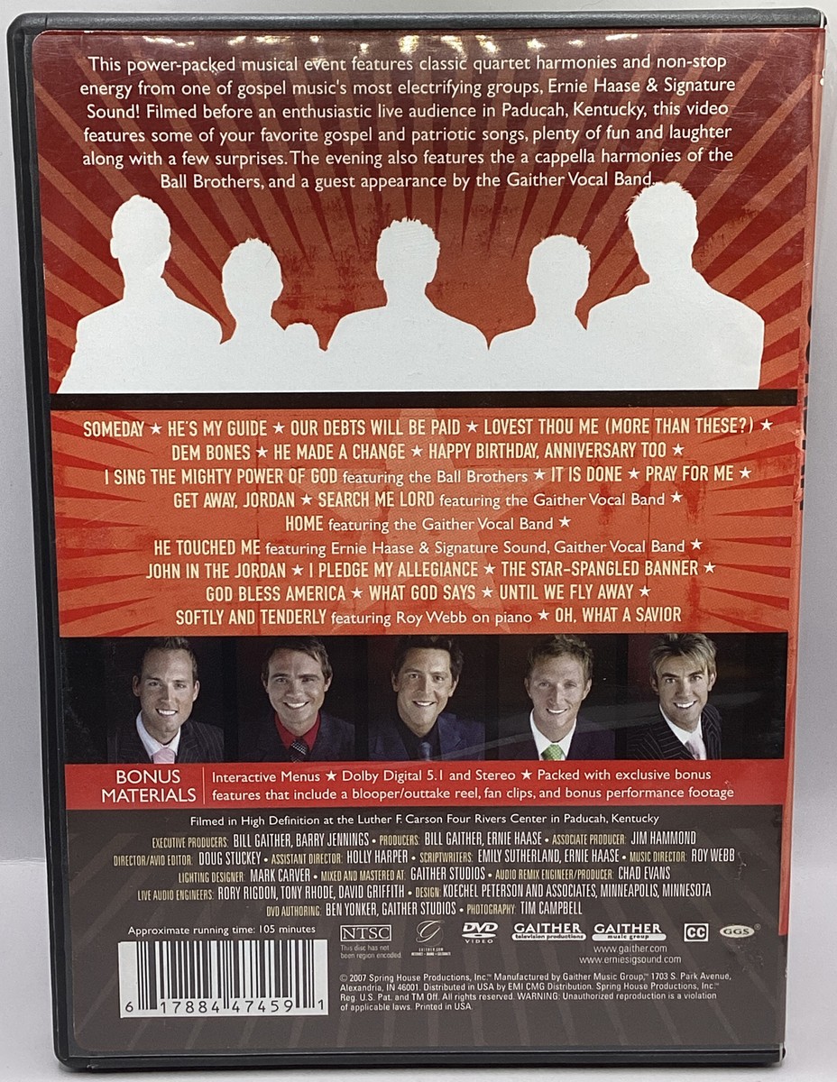 Ernie Haase & Signature Sound - Get Away, Jordan DVD 2007