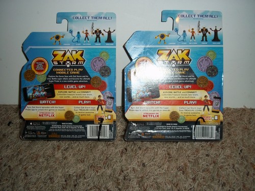 2017 BANDAI ZAK STORM CARAMBA AND SKULLIVAR (NEW) - Picture 2 of 2