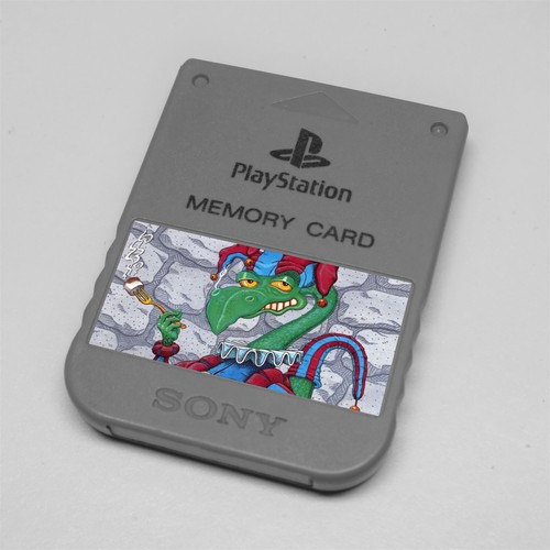 Custom PlayStation 1 (PS1) Memory Card Stickers - Catalog #2 - You Pick! - Picture 101 of 234