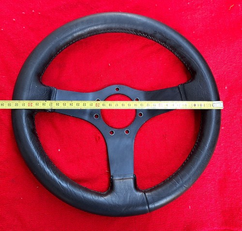 Volante sterzo OBA made in Italy per auto d'epoca ANNI 70-80 diametro 330mm - Foto 6 di 6
