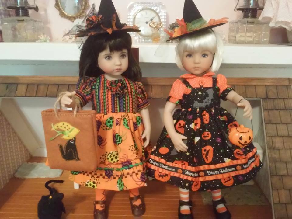 Little Darling Doll Clothes PRE SEASON OCTOBER WITCH COSTUME Little Darling Doll Clothes PRE SEASON OCTOBER WITCH COSTUME