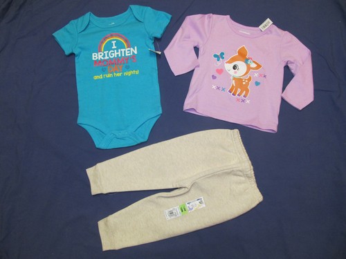 Neu mit Etikett Baby Mädchen Kleidung Paket 3 6 9 12 Herren 35 Teile Winter Frühling Sommer Herbst alles neu - Bild 10 von 12