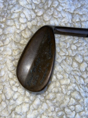Spalding Designed by Johnny Miller 56* Tour Wedge BeCu Copper Right Steel 35 1/2 - Picture 1 of 6