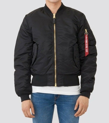 Alpha Industries MA-1 Slim Fit European Fit Jacket/Bomber MJM44530C1 Sz. S NEW - Picture 15 of 15