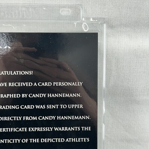 2004 Upper Deck 8x10 Signature Shots CH Candy Hannemann Auto (CH3) - Picture 19 of 22