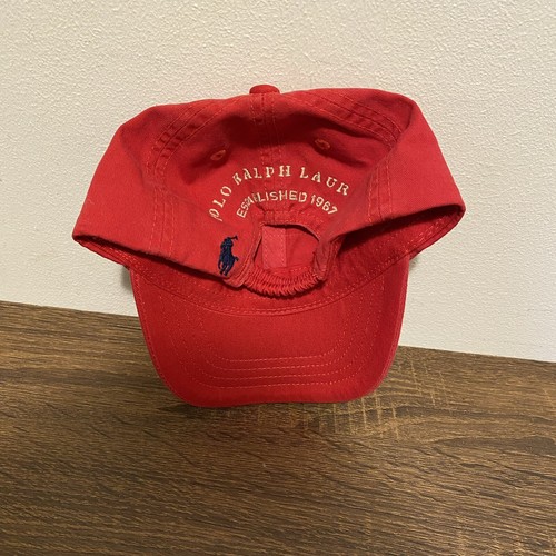Polo Ralph Lauren USA Americana Youth Kids Hat Sz 9-24M Adjustable Vintage - Picture 5 of 8