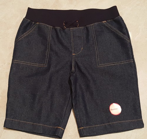 Girls Bermuda or Shortie Ribbed Elastic Waist Short- XS-S-M-L-XL - Picture 8 of 16