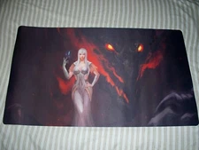 HCD Supplies Keeper of the Flame Dragon Playmat Game Mat 24 x 14 New MTG (No Box