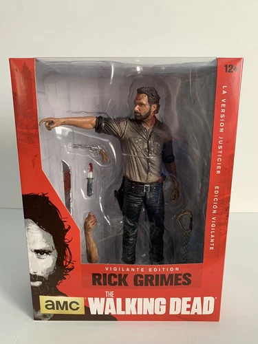 MCFARLANE RICK GRIMES VIGILANTE THE WALKING DEAD 10-INCH DELUXE ACTION FIGURE