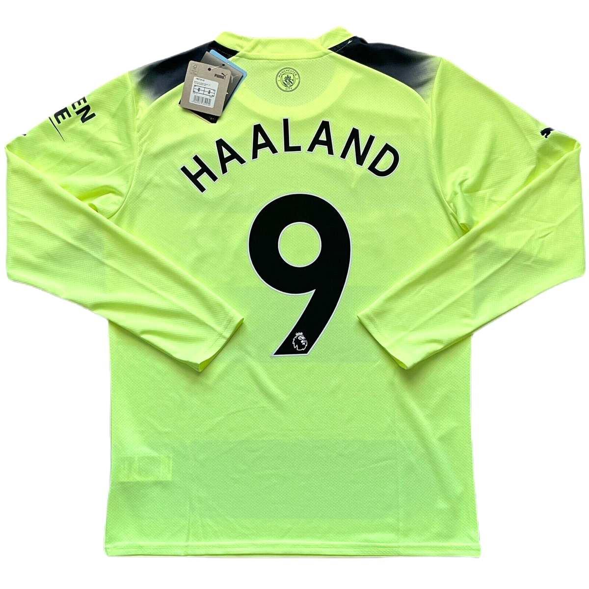 2022/23 Manchester City Third Jersey #9 Haaland Medium Puma Long