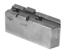 12" Ajax Manual Pointed Lathe Chuck Jaw Tools 3 Soft Jaws