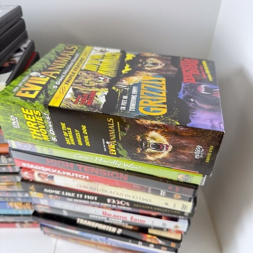 55 DVD Movies~Wholesale Lot~Mixed Genre~Family~Kids~Drama~Thrillers~Grizzly~Used - Picture 7 of 7
