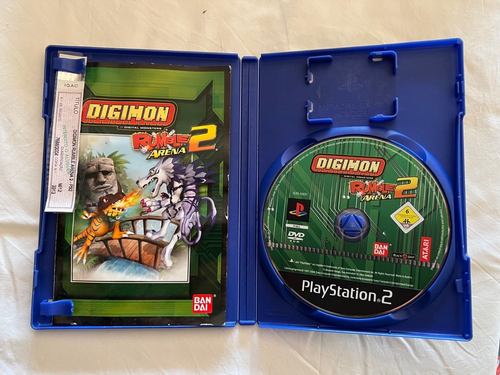 Digimon Rumble Arena 2 Sony Playstation 2 PS2 CIB English Espana - Picture 2 of 2