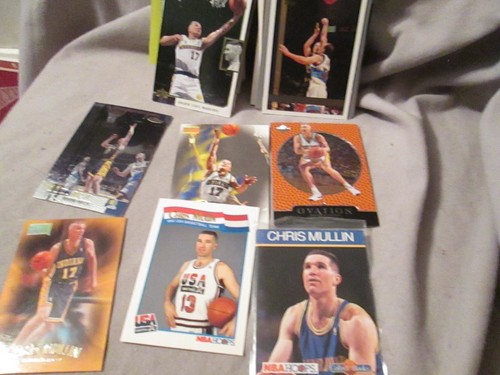 115 Stück Chris Mullin mit Einsätzen, Prämien - Bild 2 von 3