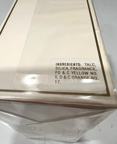 New Vintage Jean Patou JOY Poudre De Toilette Talcum Powder Paris 6 0Z Sealed - Bild 7 von 7